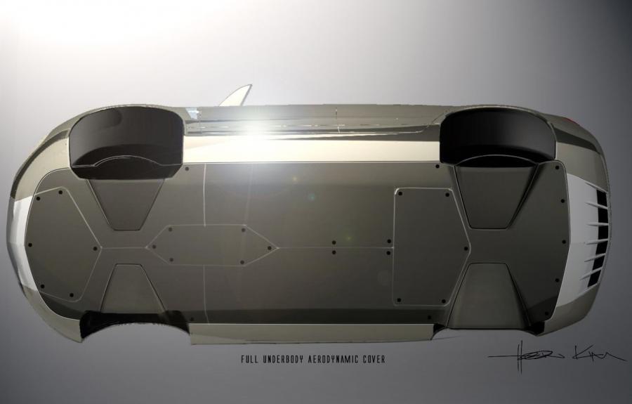Эскиз Cadillac Provoq Fuel Cell Concept 2008 года  (фото 4 из 31)